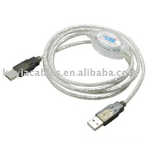 2.0USB Network Internet Link cable PC to PC 480Mb/s